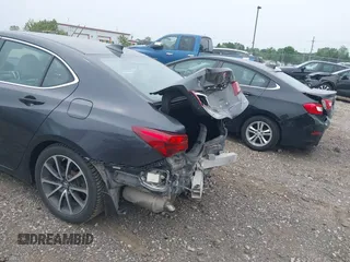 2015 Acura TLX Advance with VIN 19UUB3F72FA005092, listed as a IAAI auction lot 42508850 with 110,853 mi miles and . Bid and sale history available at DreamBid. Image 6.