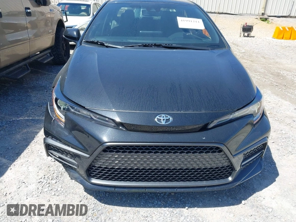 2022 Toyota Corolla SE with VIN JTDS4MCE0NJ091137, listed as a IAAI auction lot 41991211 with 41,304 mi miles and . Bid and sale history available at DreamBid. Image 12.