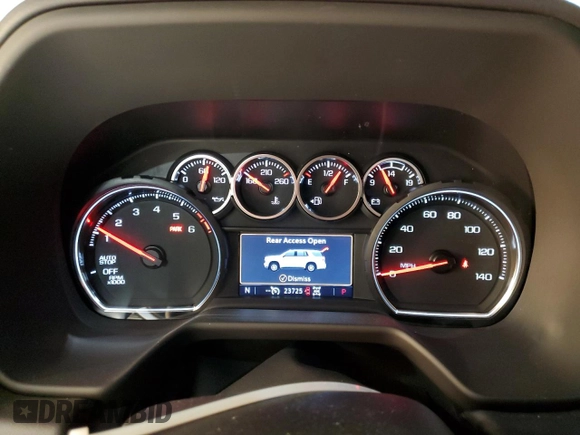 2023 Chevrolet Suburban LS with VIN 1GNSKBKD5PR396230, listed as a Copart auction lot 88690785 with 23,725 mi miles and Salvage title. Bid and sale history available at DreamBid. Image 9.