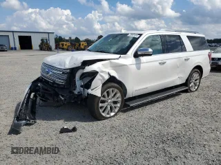 2019 Ford Expedition Max Platinum z VIN 1FMJK1MT8KEA12746, wystawiony jako Copart lot #72067424 z przebiegiem 41 433 mil mil oraz Szkoda całkowita • Salvage title. Historia ofert i sprzedaży dostępna na DreamBid. Obrazek 1.