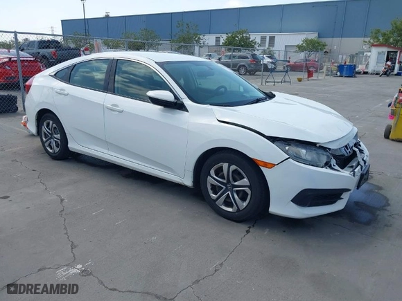 2016 Honda Civic Sedan LX with VIN 19XFC2F54GE215012, listed as a IAAI auction lot 42046334 with 146,348 mi miles. Bid and sale history available at carsss.com. Image 1.