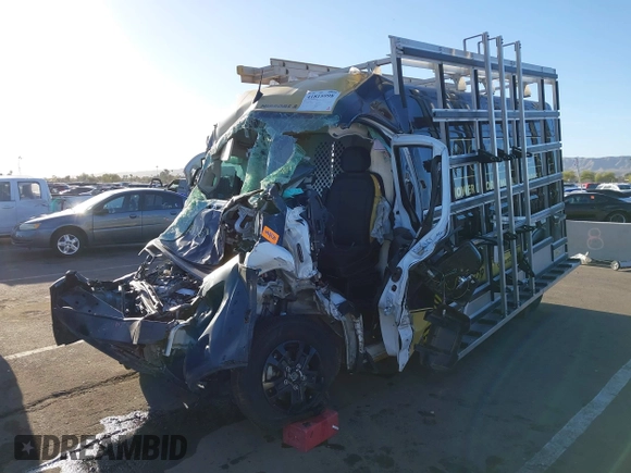2023 Ram ProMaster Cargo with VIN 3C6LRVDG3PE538899, listed as a IAAI auction lot 41815998 with Not Provided miles. Bid and sale history available at carsss.com. Image 16.