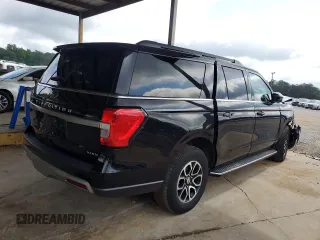 2023 Ford Expedition Max XLT z VIN 1FMJK1H83PEA16751, wystawiony jako Copart lot #59703435 z przebiegiem 39 841 mil mil oraz Szkoda całkowita • Salvage title. Historia ofert i sprzedaży dostępna na DreamBid. Obrazek 3.
