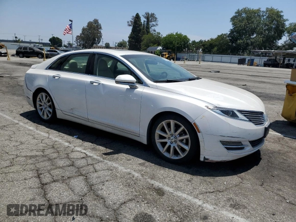 2015 Lincoln MKZ Hybrid with VIN 3LN6L2LU0FR603241, listed as a Copart auction lot 60703135 with 92,181 mi miles and Clean title. Bid and sale history available at DreamBid. Image 4.