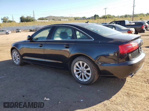 2012 Audi A6 2.0T Premium with VIN WAUCFAFC8CN064598, listed as a Copart auction lot 73256394 with 160,995 mi miles and Clean Title. Bid and sale history available at carsss.com. Image 2.