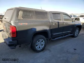 2017 Chevrolet Colorado 4WD LT with VIN 1GCGTCEN7H1168588, listed as a Copart auction lot 81851974 with 39,056 mi miles and Salvage Title. Bid and sale history available at carsss.com. Image 3.