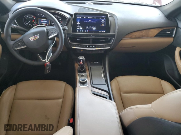 2022 Cadillac CT5 Premium Luxury z VIN 1G6DN5RK6N0115653, wystawiony jako Copart lot #55759075 z przebiegiem 21 808 mil mil oraz Nie do naprawy. Historia ofert i sprzedaży dostępna na DreamBid. Obrazek 8.