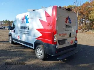 2024 Ram ProMaster Cargo Tradesman with VIN 3C6LRVDG6RE125555, listed as a IAAI auction lot 40639262 with 18 mi miles and . Bid and sale history available at carsss.com. Image 3.