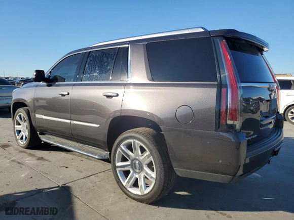 2017 Cadillac Escalade Premium Luxury with VIN 1GYS4CKJ9HR378677, listed as a Copart auction lot 76269984 with 75,429 mi miles and Clean Title. Bid and sale history available at carsss.com. Image 2.