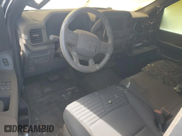 2023 Ford F-150 XL with VIN 1FTEX1CP9PKD55408, listed as a Copart auction lot 53890275 with Not provided miles and Salvage title. Bid and sale history available at DreamBid. Image 8.