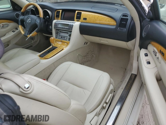 2004 Lexus SC 430 with VIN JTHFN48Y040054660, listed as a Copart auction lot 64510515 with 79,452 mi miles and Salvage title. Bid and sale history available at DreamBid. Image 8.