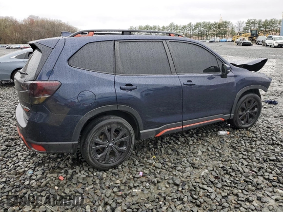 2022 Subaru Forester Special Sports with VIN JF2SKAJC0NH493030, listed as a Copart auction lot 52141245 with Not provided miles and Salvage title. Bid and sale history available at DreamBid. Image 3.