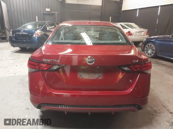 2021 Nissan Sentra SV with VIN 3N1AB8CV7MY201011, listed as a IAAI auction lot 41728327 with 57,258 mi miles and . Bid and sale history available at DreamBid. Image 17.