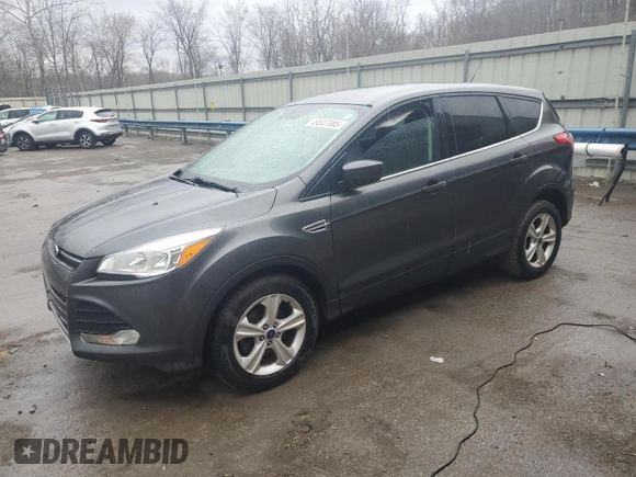 2016 Ford Escape SE with VIN 1FMCU0GX6GUB75551, listed as a Copart auction lot 49507385 with 123,051 mi miles and Salvage Title. Bid and sale history available at carsss.com. Image 1.