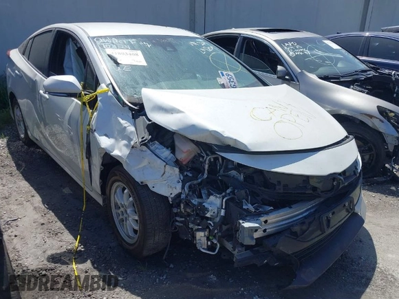 2017 Toyota Prius Plus z VIN JTDKARFP5H3052149, wystawiony jako IAAI lot #41803408 z przebiegiem Nie podano mil oraz . Historia ofert i sprzedaży dostępna na DreamBid. Obrazek 1.