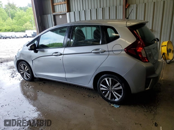 2017 Honda Fit EX with VIN 3HGGK5H77HM704603, listed as a Copart auction lot 59453555 with 92,560 mi miles and Salvage title. Bid and sale history available at DreamBid. Image 2.