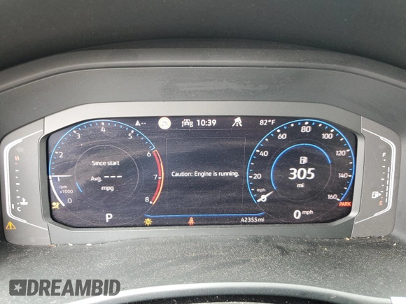2021 Volkswagen Atlas SEL с VIN 1V2BP2CA8MC563286, выставлен на аукционе Copart как лот 62472965 с пробегом 42 355 миль миль и Списание • Salvage title. История ставок и продаж доступна на DreamBid. Изображение 9.