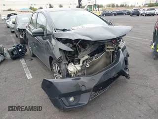 2017 Honda Fit EX with VIN JHMGK5H72HS005223, listed as a IAAI auction lot 41562548 with 160,863 mi miles and . Bid and sale history available at carsss.com. Image 1.