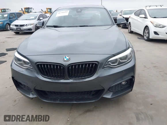 2018 BMW 2 Series 230i with VIN WBA2J1C5XJVD09384, listed as a IAAI auction lot 41751922 with 72,191 mi miles. Bid and sale history available at carsss.com. Image 12.