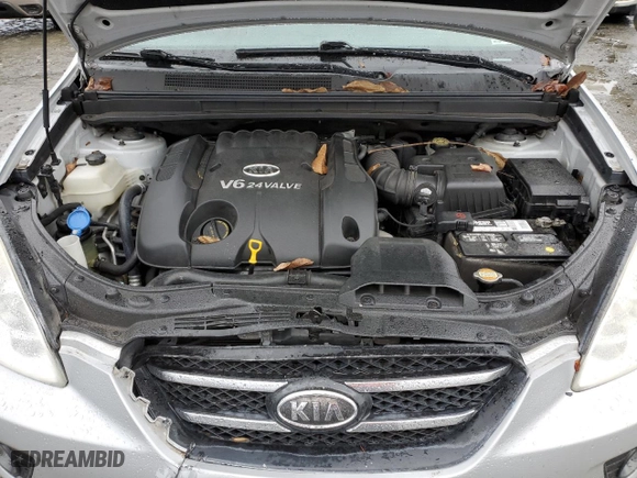 2007 Kia Rondo EX with VIN KNAFG526777097684, listed as a Copart auction lot 86523364 with 198,196 mi miles and Clean Title. Bid and sale history available at carsss.com. Image 12.