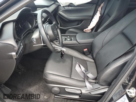 2023 Mazda 3 S Select with VIN JM1BPAKM2P1618984, listed as a Copart auction lot 63008105 with 36,781 mi miles and Salvage title. Bid and sale history available at DreamBid. Image 7.