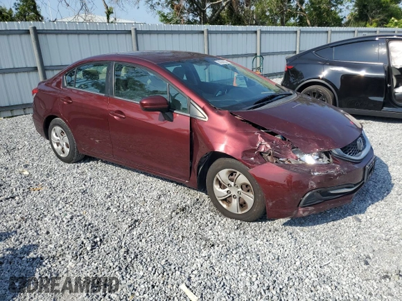 2014 Honda Civic LX z VIN 19XFB2F55EE070661, wystawiony jako Copart lot #56356355 z przebiegiem 114 217 mil mil oraz Szkoda całkowita • Salvage title. Historia ofert i sprzedaży dostępna na DreamBid. Obrazek 4.
