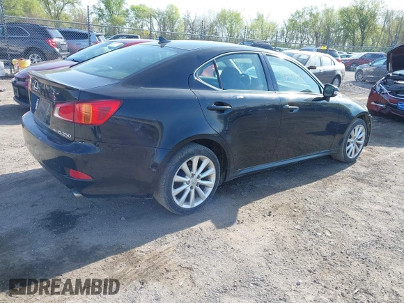 2009 Lexus IS 250 z VIN JTHCK262392027964, wystawiony jako IAAI lot #42110489 z przebiegiem 264 160 mil mil oraz . Historia ofert i sprzedaży dostępna na DreamBid. Obrazek 4.