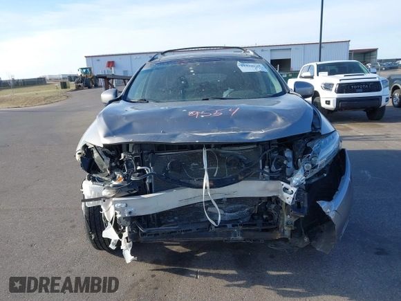2009 Nissan Murano SL with VIN JN8AZ18W09W154845, listed as a IAAI auction lot 41379554 with 156,194 mi miles and . Bid and sale history available at DreamBid. Image 13.