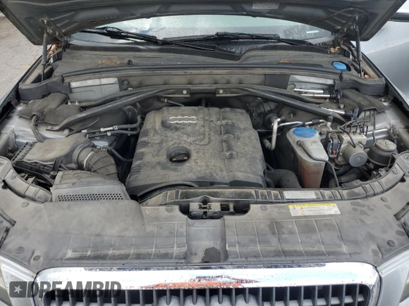 2011 Audi Q5 Premium Plus with VIN WA1LFAFP5BA014859, listed as a Copart auction lot 58600265 with 155,464 mi miles and Clean title. Bid and sale history available at DreamBid. Image 12.