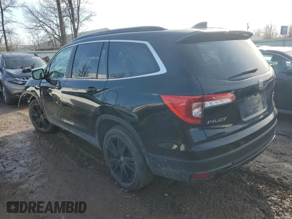 2022 Honda Pilot Special Edition with VIN 5FNYF6H23NB078193, listed as a Copart auction lot 49643195 with 0 mi miles and Salvage Title. Bid and sale history available at carsss.com. Image 2.