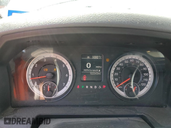 2019 Ram 1500 Classic Express with VIN 1C6RR6FG7KS704926, listed as a Copart auction lot 48547375 with 52,243 mi miles and Salvage Title. Bid and sale history available at carsss.com. Image 9.