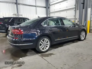 2017 Volkswagen Passat SE with VIN 1VWGT7A30HC066417, listed as a Copart auction lot 53433215 with 85,611 mi miles and Salvage title. Bid and sale history available at DreamBid. Image 3.