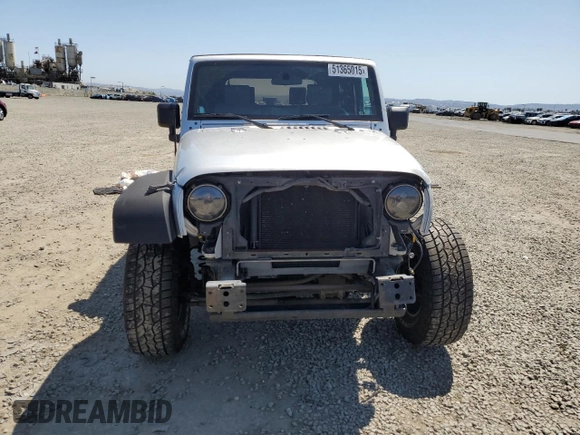 2008 Jeep Wrangler X with VIN 1J4FA24198L508543, listed as a Copart auction lot 51365015 with 82,142 mi miles and Salvage Title. Bid and sale history available at DreamBid. Image 5.
