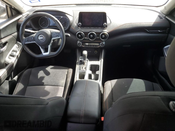 2023 Nissan Sentra SR with VIN 3N1AB8DV4PY311100, listed as a Copart auction lot 47260035 with 37,695 mi miles and Salvage Title. Bid and sale history available at DreamBid. Image 8.