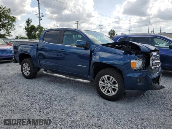 2019 GMC Canyon 4WD SLE with VIN 1GTG6CEN5K1120926, listed as a Copart auction lot 51288955 with 76,995 mi miles and Salvage Title. Bid and sale history available at carsss.com. Image 4.