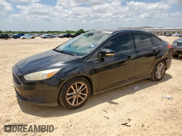 2016 Ford Focus SE with VIN 1FADP3F23GL271205, listed as a Copart auction lot 59395855 with 202,504 mi miles and Salvage title. Bid and sale history available at DreamBid. Image 1.