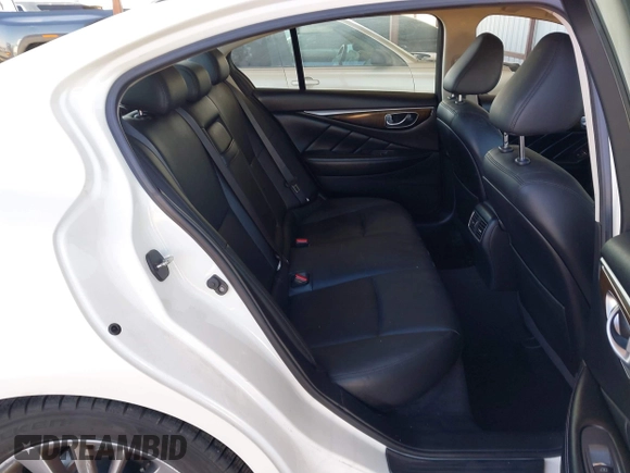 2019 Infiniti Q50 3.0t LUXE with VIN JN1EV7AP4KM513651, listed as a IAAI auction lot 41357173 with 77,485 mi miles. Bid and sale history available at carsss.com. Image 8.