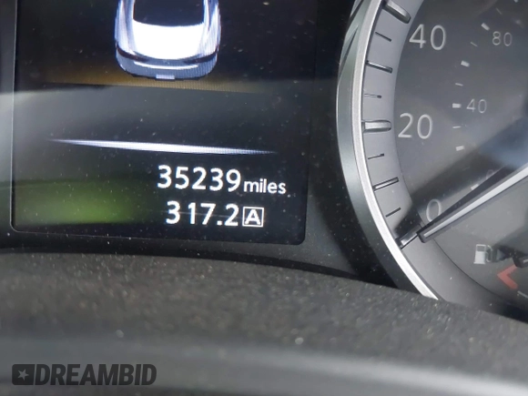 2020 Infiniti Q60 Luxe with VIN JN1EV7EK2LM340406, listed as a IAAI auction lot 41641294 with 35,239 mi miles and . Bid and sale history available at carsss.com. Image 7.