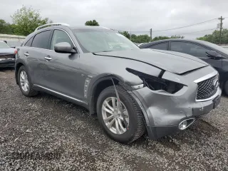 2017 Infiniti QX70 z VIN JN8CS1MW9HM416018, wystawiony jako Copart lot #60274225 z przebiegiem 45 125 mil mil oraz Szkoda całkowita • Salvage title. Historia ofert i sprzedaży dostępna na DreamBid. Obrazek 4.