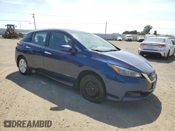 2019 Nissan LEAF SV with VIN 1N4AZ1CPXKC320460, listed as a Copart auction lot 54930505 with 42,450 mi miles and Salvage title. Bid and sale history available at DreamBid. Image 4.