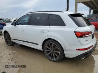 2021 Audi SQ7 Prestige z VIN WA1VWBF77MD022512, wystawiony jako Copart lot #65080404 z przebiegiem 43 506 mil mil oraz Szkoda całkowita • Salvage title. Historia ofert i sprzedaży dostępna na DreamBid. Obrazek 2.