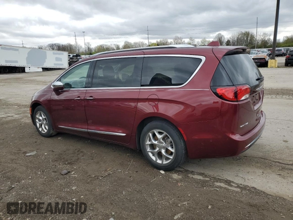 2020 Chrysler Pacifica Limited z VIN 2C4RC1GG6LR249971, wystawiony jako Copart lot #53976155 z przebiegiem 47 304 mil mil oraz Szkoda całkowita • Salvage title. Historia ofert i sprzedaży dostępna na DreamBid. Obrazek 2.