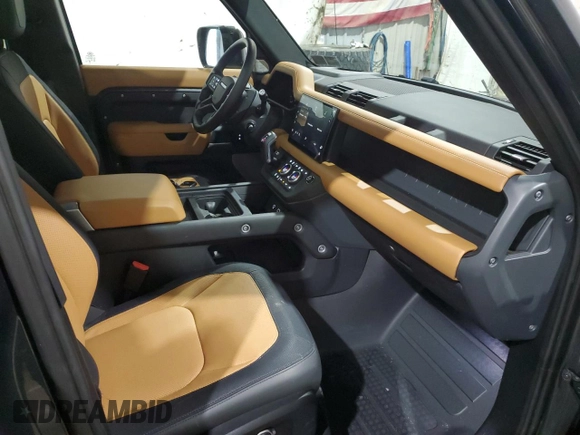 2024 Land Rover Defender X-Dynamic SE with VIN SALE2FEU4R2276545, listed as a Copart auction lot 80036954 with 6,119 mi miles and Salvage title. Bid and sale history available at DreamBid. Image 13.