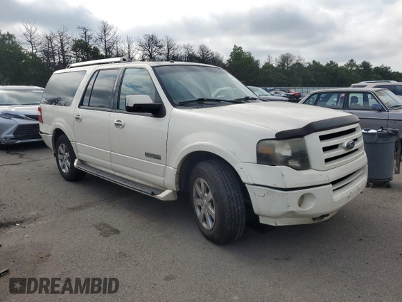 2007 Ford Expedition Max Limited with VIN 1FMFK20567LA98757, listed as a Copart auction lot 64218845 with 125,349 mi miles and Clean title. Bid and sale history available at DreamBid. Image 4.