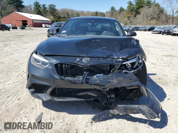 2020 BMW M2 Competition z VIN WBS2U7C0XL7E24083, wystawiony jako Copart lot #52687904 z przebiegiem Nie podano mil oraz Szkoda całkowita • Salvage title. Historia ofert i sprzedaży dostępna na DreamBid. Obrazek 5.