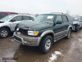 2000 Toyota 4Runner Limited with VIN JT3HN87R6Y0265299, listed as a IAAI auction lot 41569862 with 216,917 mi miles. Bid and sale history available at carsss.com. Image 2.