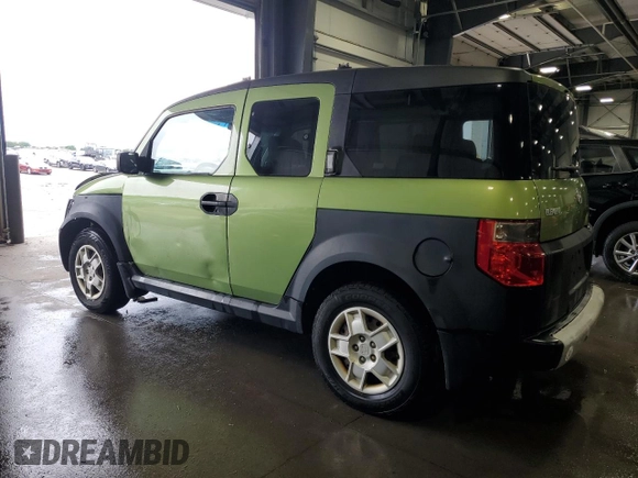 2006 Honda Element LX with VIN 5J6YH17326L003145, listed as a Copart auction lot 59770924 with 282,338 mi miles and Salvage Title. Bid and sale history available at DreamBid. Image 2.