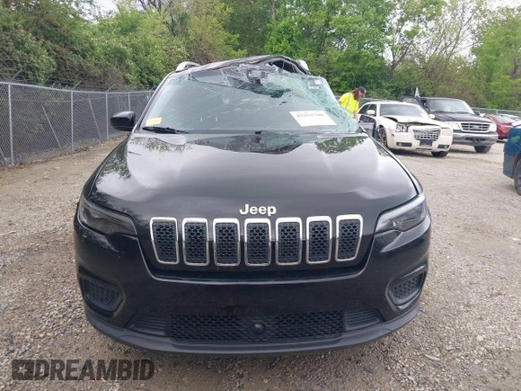 2021 Jeep Cherokee Latitude with VIN 1C4PJLCB9MD125782, listed as a IAAI auction lot 42251788 with 89,534 mi miles and . Bid and sale history available at DreamBid. Image 12.