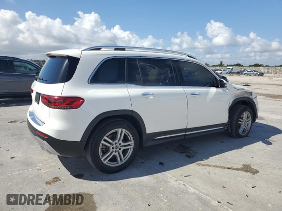 2023 Mercedes-Benz GLB 250 z VIN W1N4M4GBXPW319717, wystawiony jako Copart lot #51166105 z przebiegiem 20 803 mil mil oraz Szkoda całkowita • Salvage title. Historia ofert i sprzedaży dostępna na DreamBid. Obrazek 3.