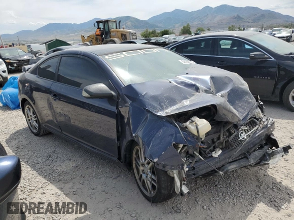 2007 Scion tC Spec with VIN JTKDE177970168718, listed as a Copart auction lot 58787715 with Not provided miles and Salvage title. Bid and sale history available at DreamBid. Image 4.